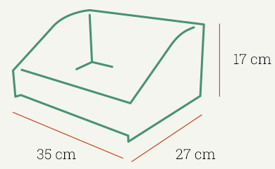 Dimensions Pellet Basket Aneto